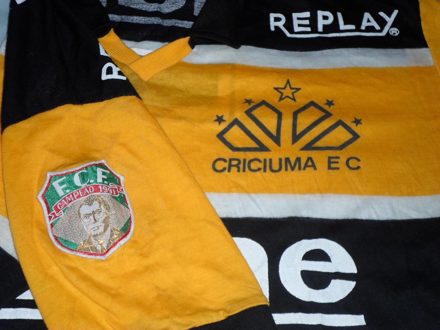 maillot équipe de criciúma esporte clube domicile 1992 rétro