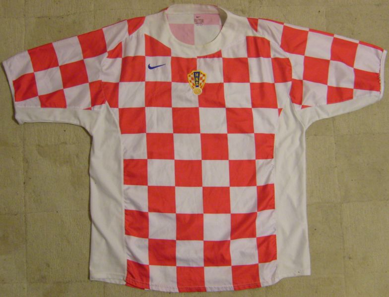maillot équipe de croatie domicile 2005 pas cher