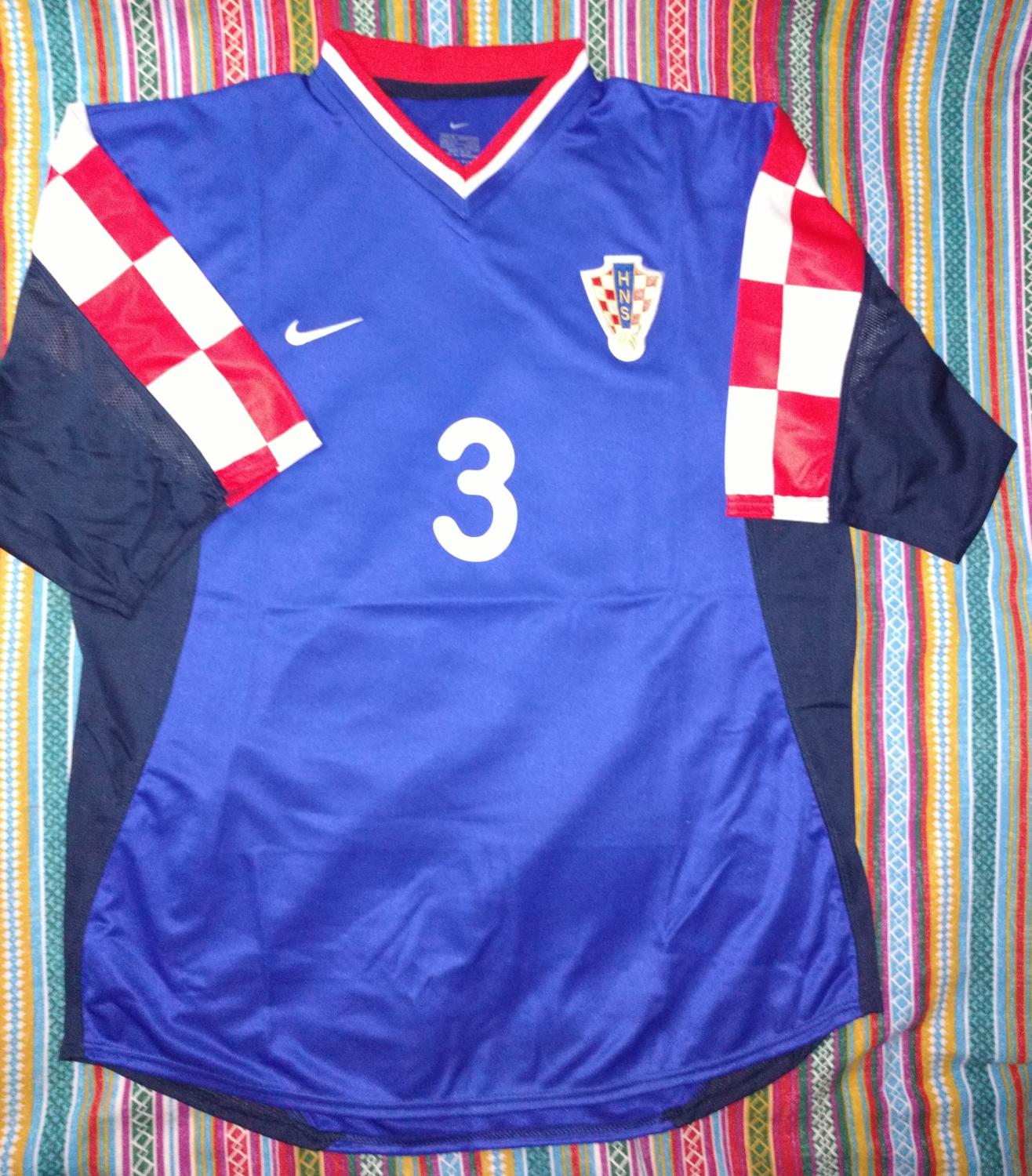 maillot équipe de croatie exterieur 2001-2002 pas cher