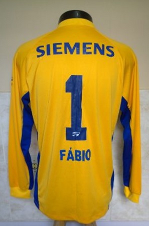 maillot équipe de cruzeiro ec gardien 2005 rétro maillot équipe de cruzeiro ec gardien 2005 rétro