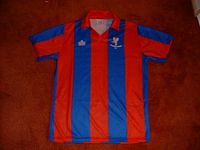 maillot équipe de crystal palace fc domicile 1987-1988 rétro