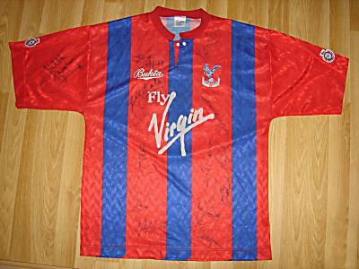 maillot équipe de crystal palace fc domicile 1990-1991 pas cher
