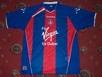 maillot équipe de crystal palace fc domicile 1990 pas cher