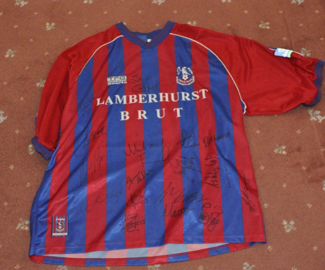 maillot équipe de crystal palace fc domicile 1999-2000 pas cher