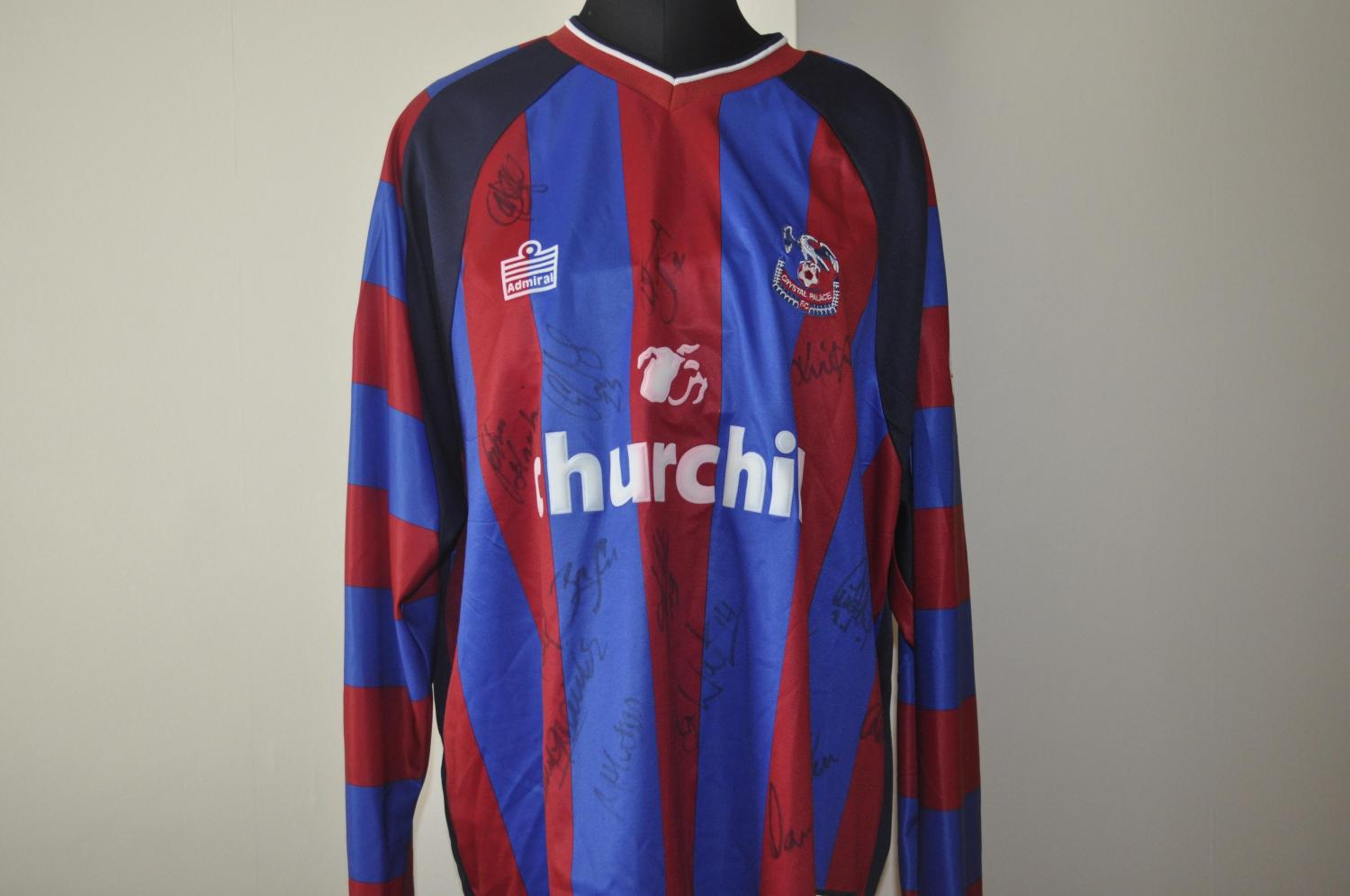 maillot équipe de crystal palace fc domicile 2003-2004 rétro
