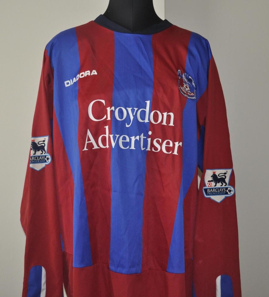 maillot équipe de crystal palace fc domicile 2004-2005 pas cher