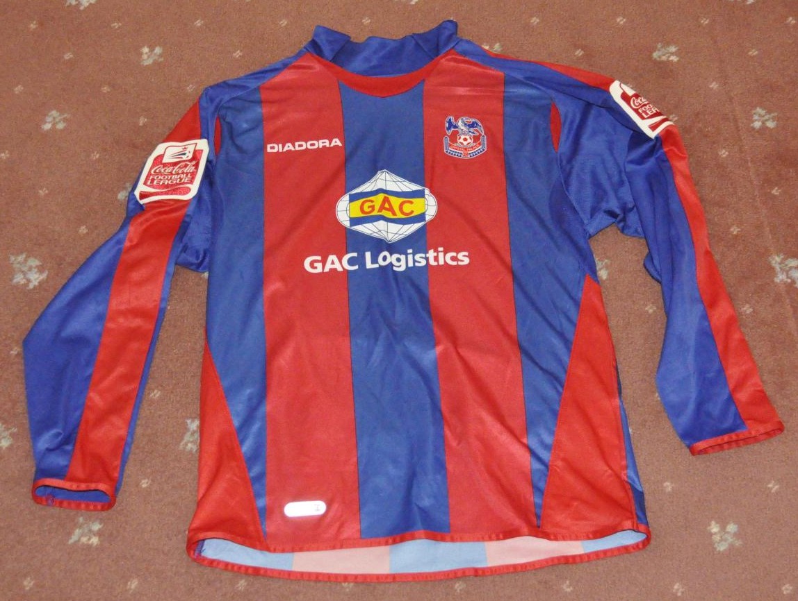 maillot équipe de crystal palace fc domicile 2006-2007 pas cher