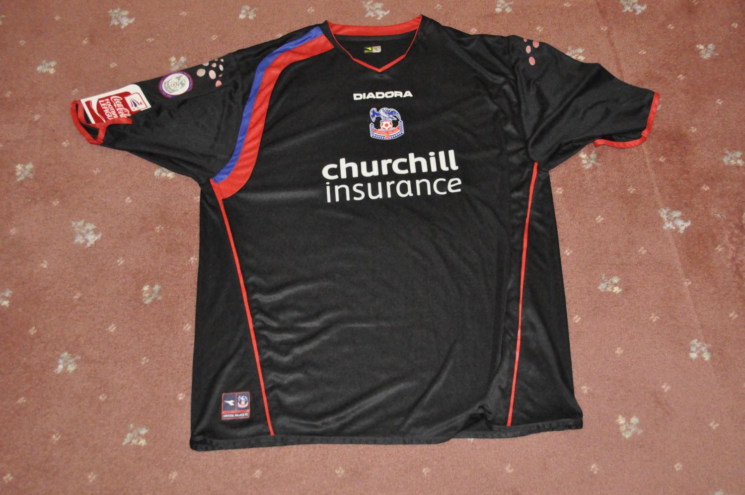 maillot équipe de crystal palace fc exterieur 2005-2006 pas cher