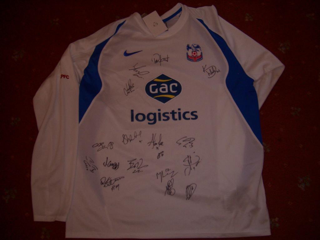 maillot équipe de crystal palace fc exterieur 2009-2010 pas cher