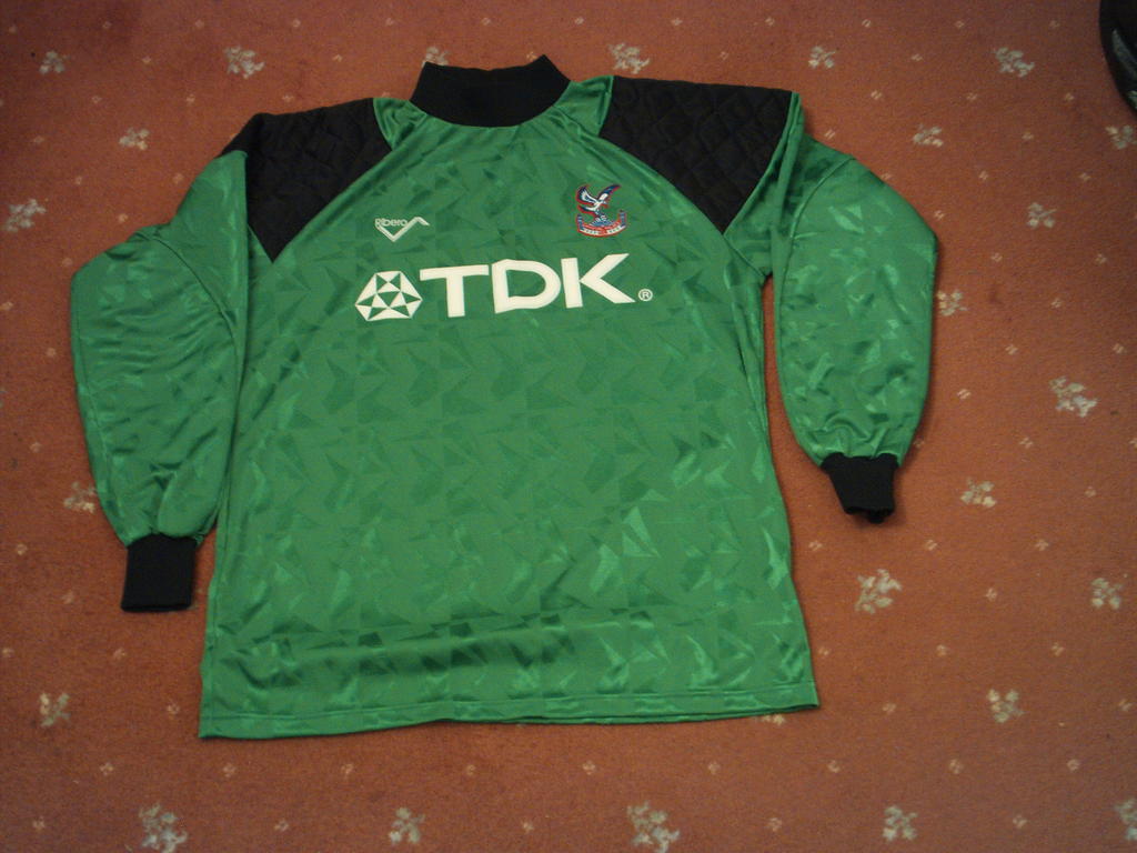 maillot équipe de crystal palace fc gardien 1993-1994 pas cher