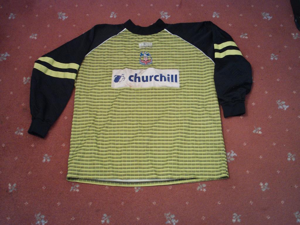 maillot équipe de crystal palace fc gardien 1999-2000 pas cher