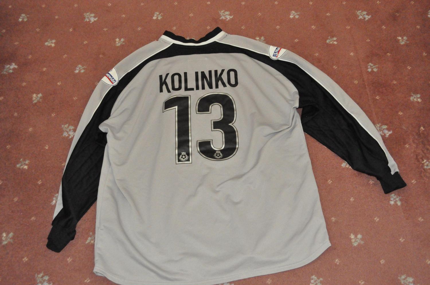 maillot équipe de crystal palace fc gardien 2002-2003 rétro maillot équipe de crystal palace fc gardien 2002-2003 rétro