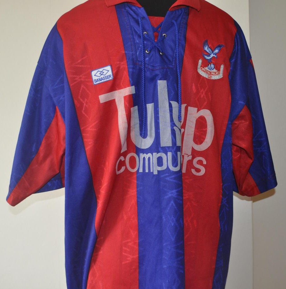 maillot équipe de crystal palace fc particulier 1991-1992 pas cher