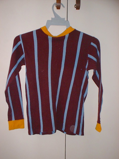 maillot équipe de crystal palace fc réplique 1969-1971 rétro