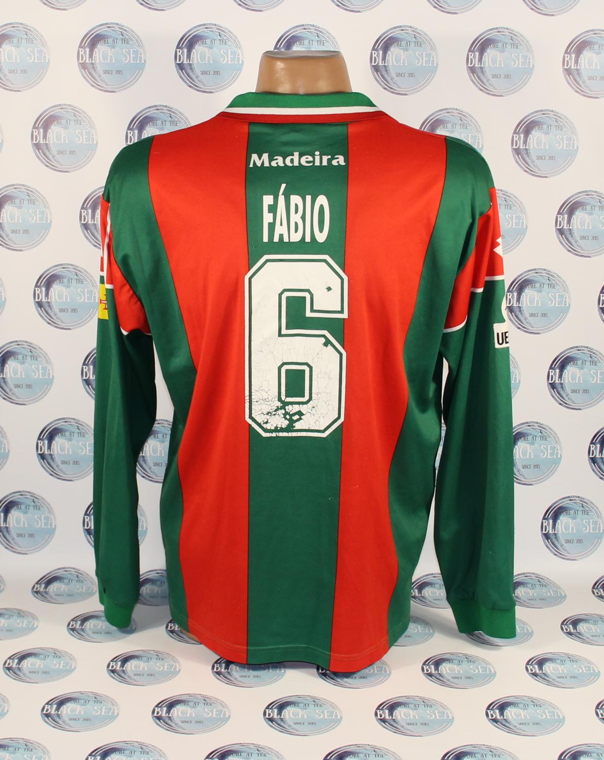 maillot équipe de cs marítimo domicile 2001-2002 rétro