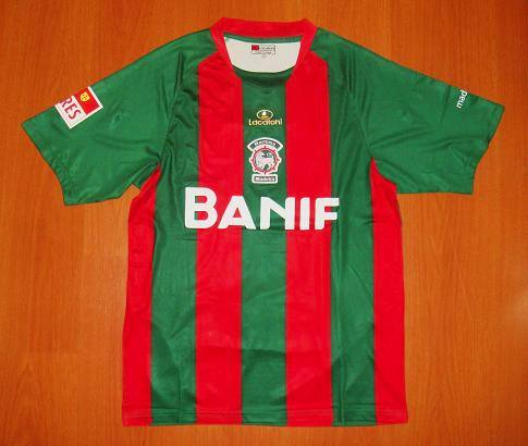 maillot équipe de cs marítimo domicile 2009-2010 rétro