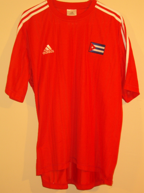 maillot équipe de cuba domicile 2006-2007 rétro