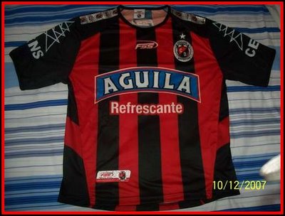 maillot équipe de cúcuta deportivo domicile 2007 rétro