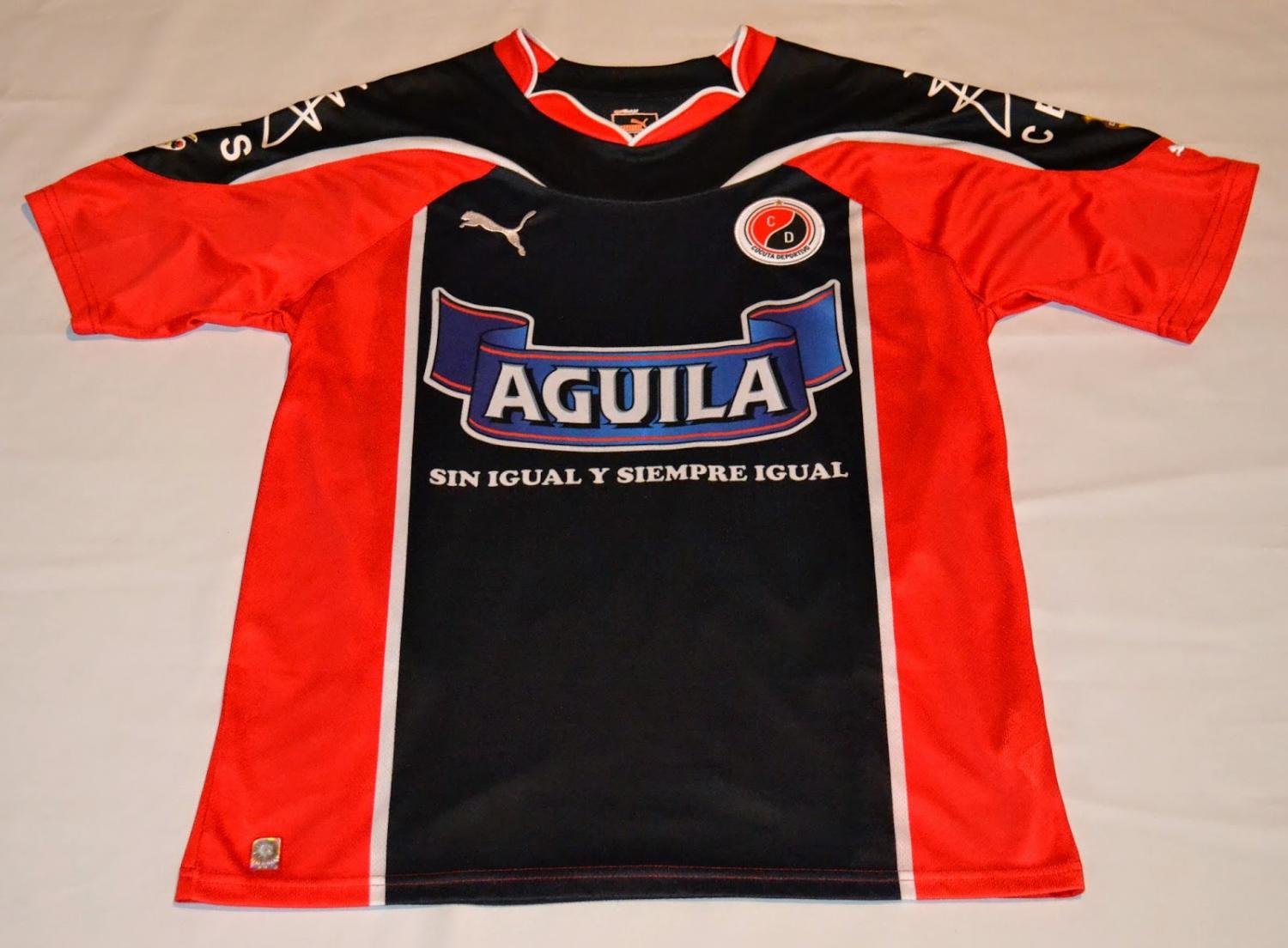 maillot équipe de cúcuta deportivo domicile 2011-2012 rétro