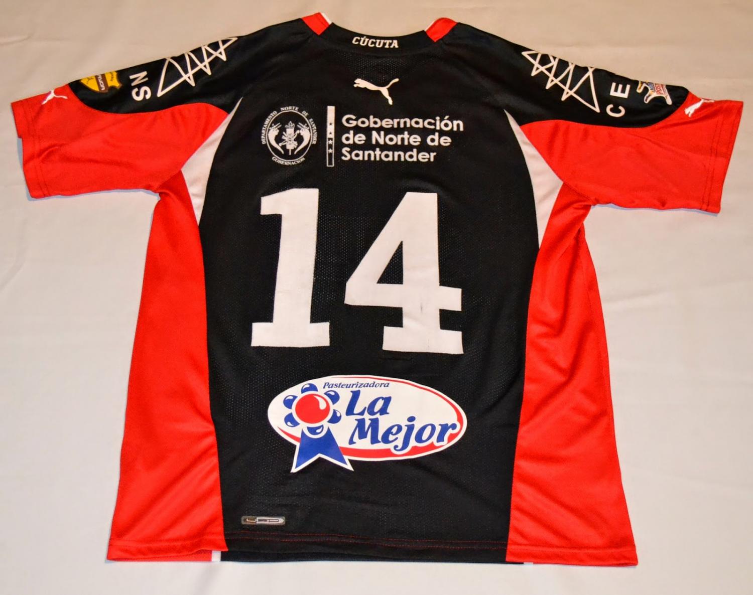 maillot équipe de cúcuta deportivo domicile 2011-2012 rétro
