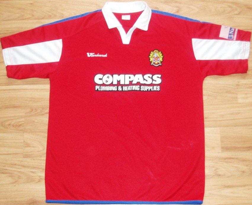 maillot équipe de dagenham & redbridge fc domicile 2005-2006 pas cher