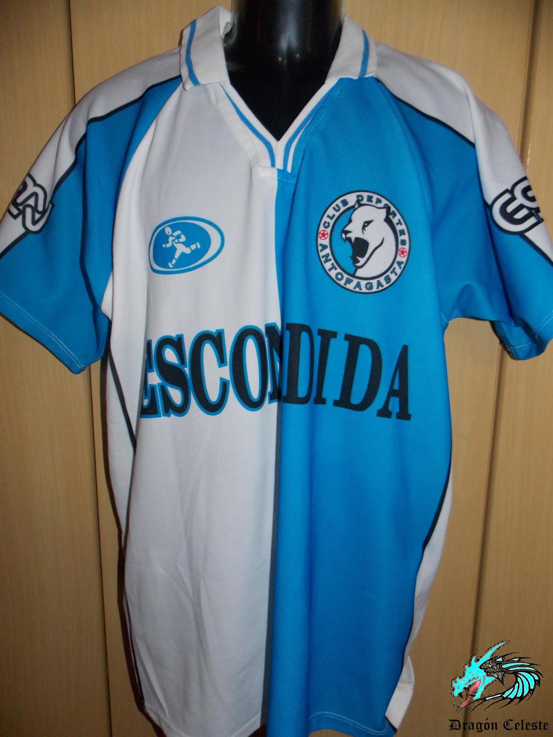 maillot équipe de deportes antofagasta domicile 2000 rétro