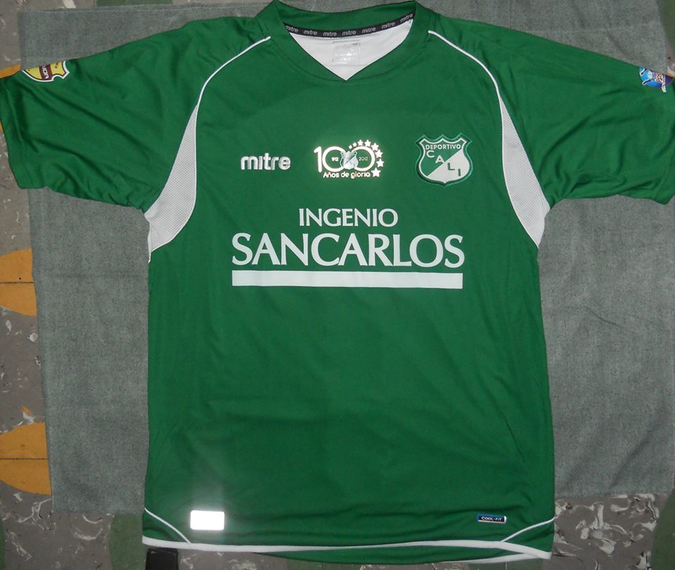 maillot équipe de deportivo cali domicile 2012 pas cher