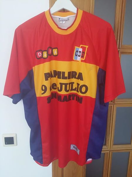 maillot équipe de deportivo español domicile 2001-2002 pas cher