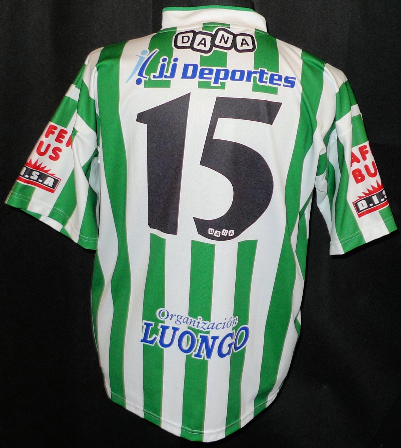 maillot équipe de deportivo laferrere domicile 2005-2006 rétro