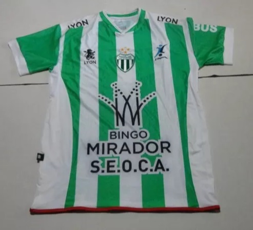 maillot équipe de deportivo laferrere domicile 2014 rétro