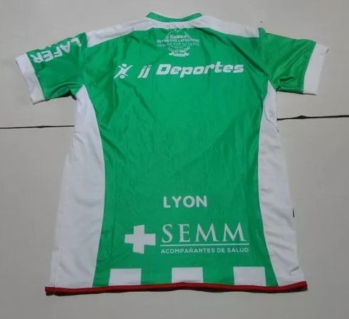 maillot équipe de deportivo laferrere domicile 2014 rétro