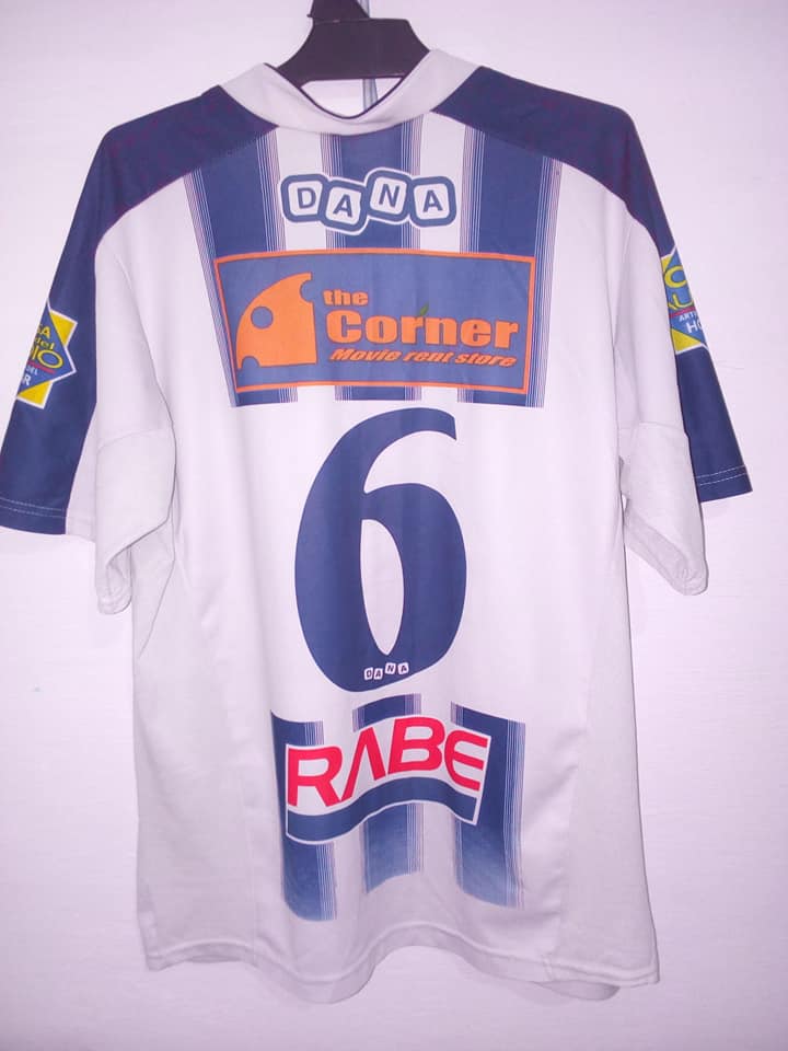 maillot équipe de deportivo merlo domicile 2005-2006 rétro maillot équipe de deportivo merlo domicile 2005-2006 rétro