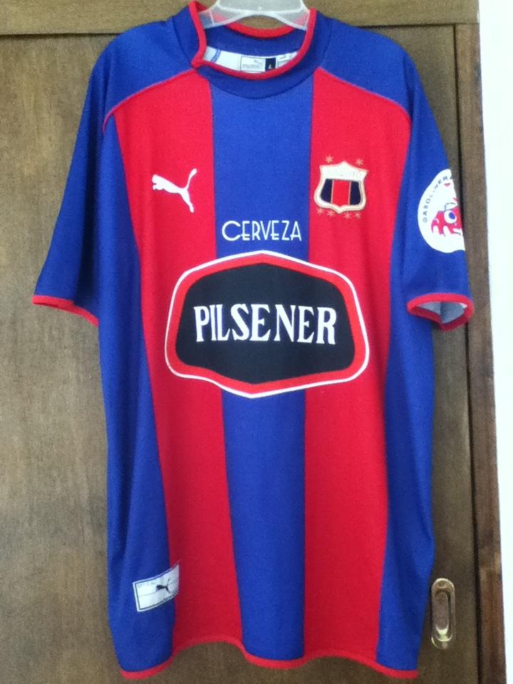 maillot équipe de deportivo quito domicile 2006 rétro