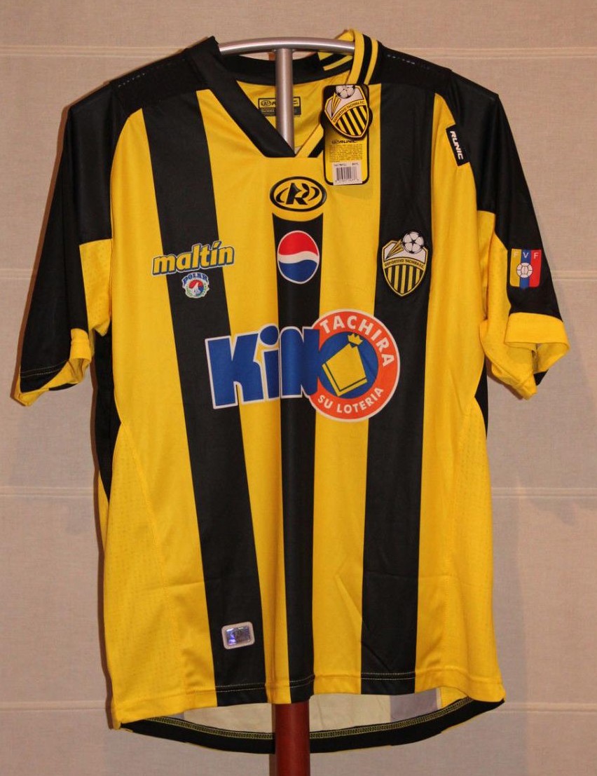 maillot équipe de deportivo táchira domicile 2011 pas cher