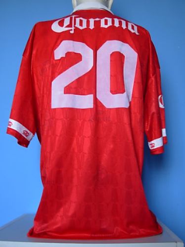 maillot équipe de deportivo toluca domicile 1997 rétro maillot équipe de deportivo toluca domicile 1997 rétro