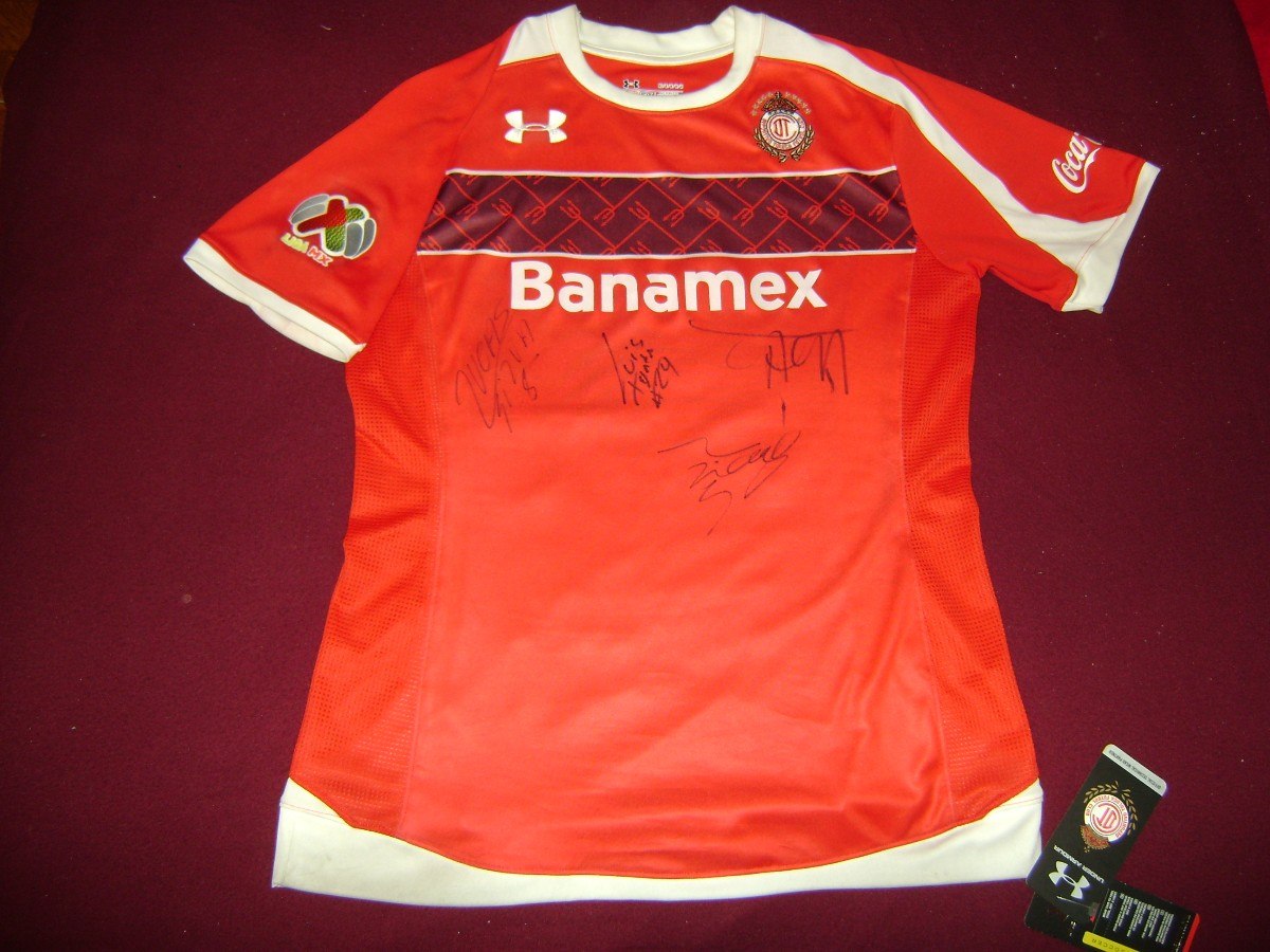 maillot équipe de deportivo toluca domicile 2012-2013 rétro