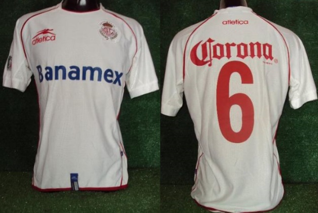 maillot équipe de deportivo toluca exterieur 2005-2006 rétro