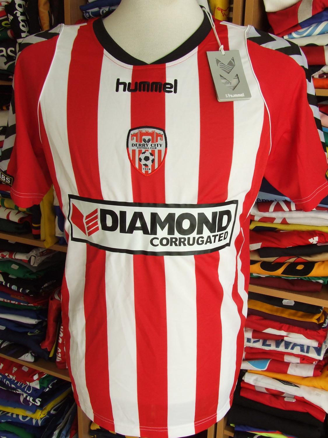 maillot équipe de derry city fc exterieur 2011 rétro