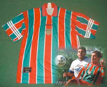 maillot équipe de dock sud third 1997-1998 rétro