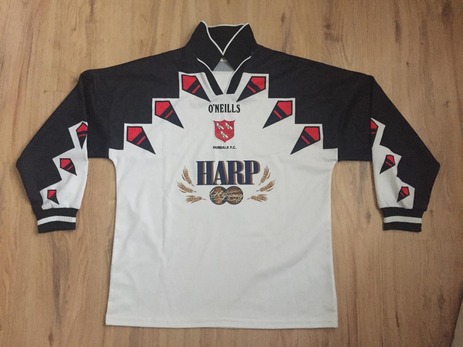 maillot équipe de dundalk fc domicile 2001-2002 rétro