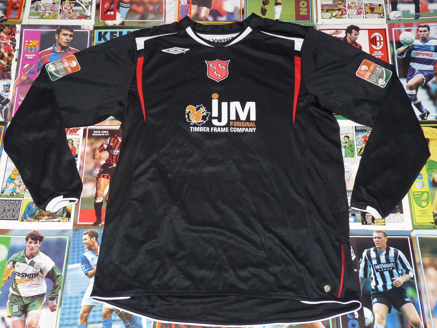 maillot équipe de dundalk fc exterieur 2007-2008 rétro