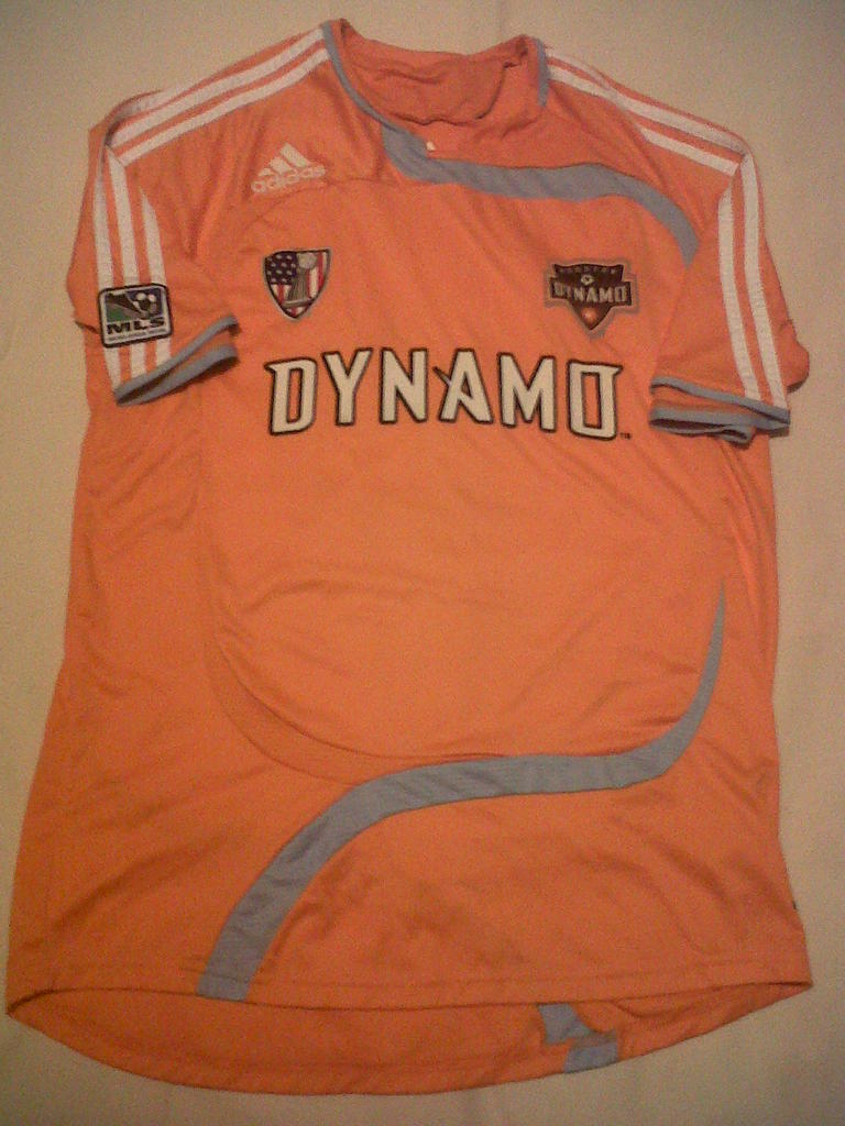 maillot équipe de dynamo de houston domicile 2007 rétro