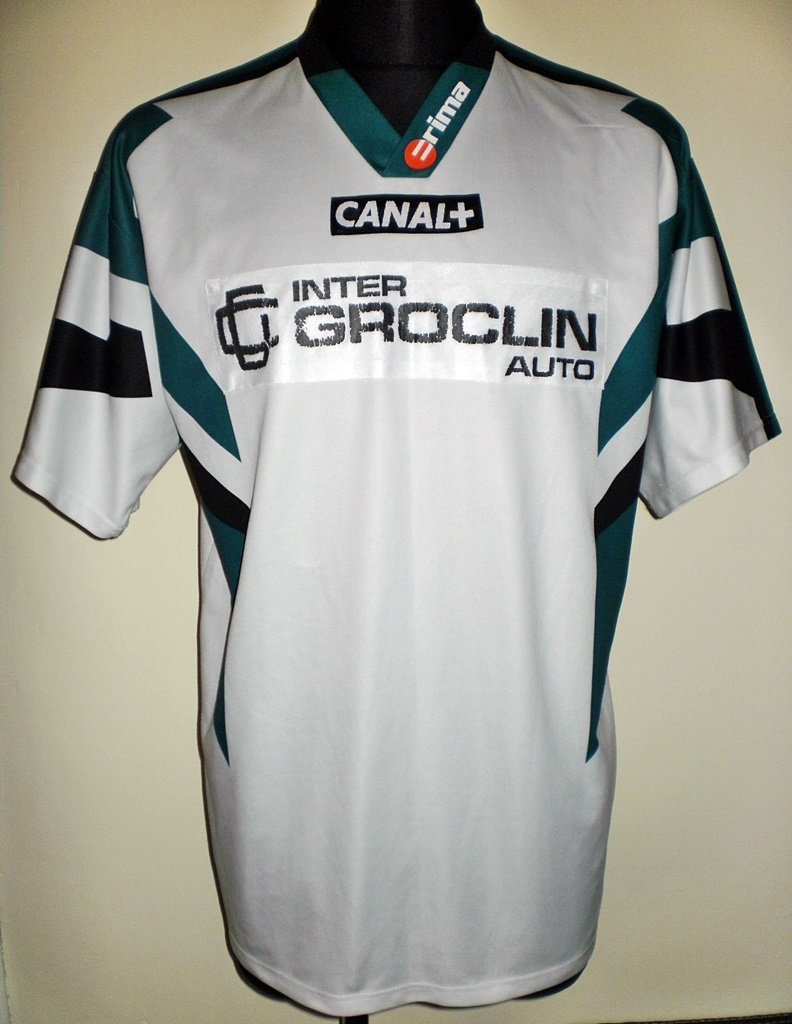 maillot équipe de dyskobolia grodzisk wielkopolski exterieur 2002-2003 rétro