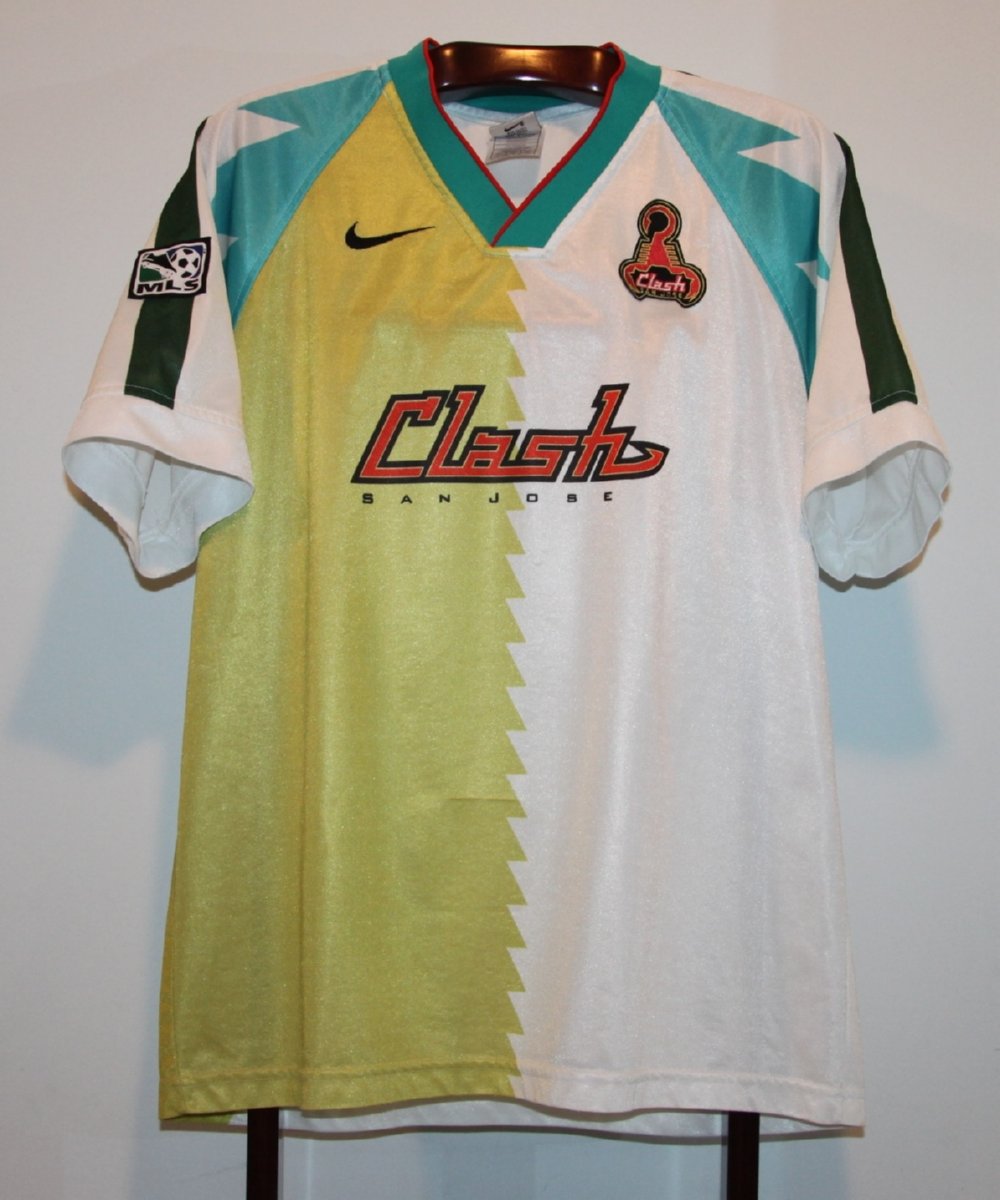 maillot équipe de earthquakes de san josé domicile 1996-1997 pas cher