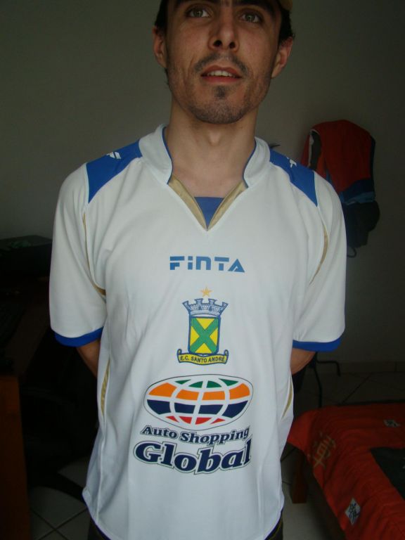 maillot équipe de ec santo andré domicile 2008-2009 pas cher