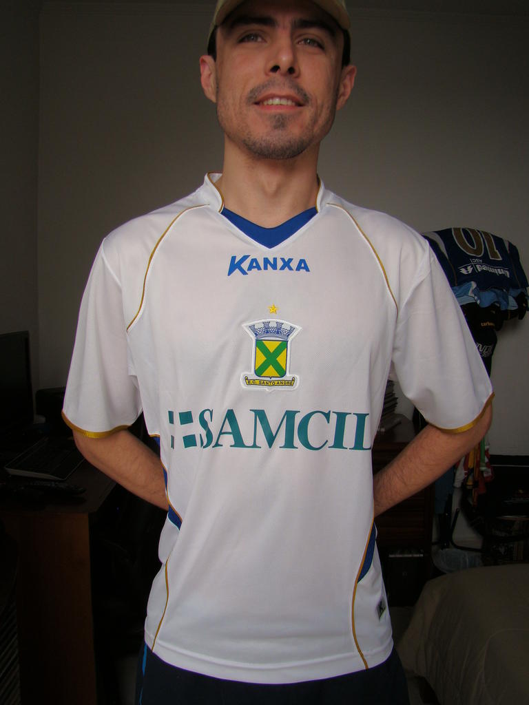 maillot équipe de ec santo andré domicile 2010 pas cher