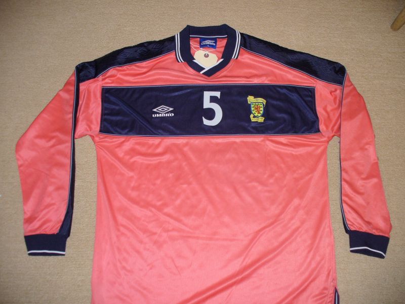 maillot équipe de écosse exterieur 1999-2000 pas cher