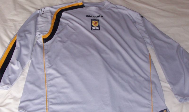 maillot équipe de écosse gardien 2006 rétro