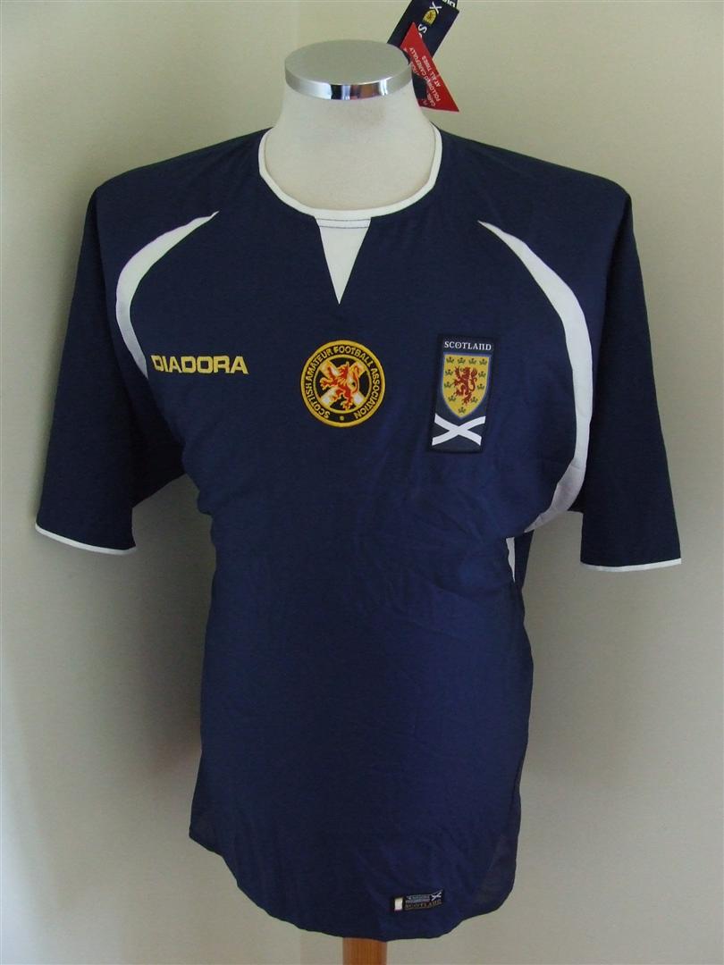 maillot équipe de écosse particulier 2003-2005 pas cher