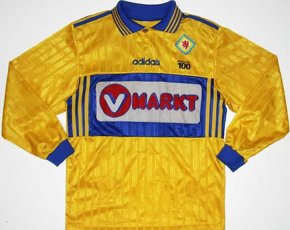 maillot équipe de eintracht brunswick domicile 1996-1997 rétro